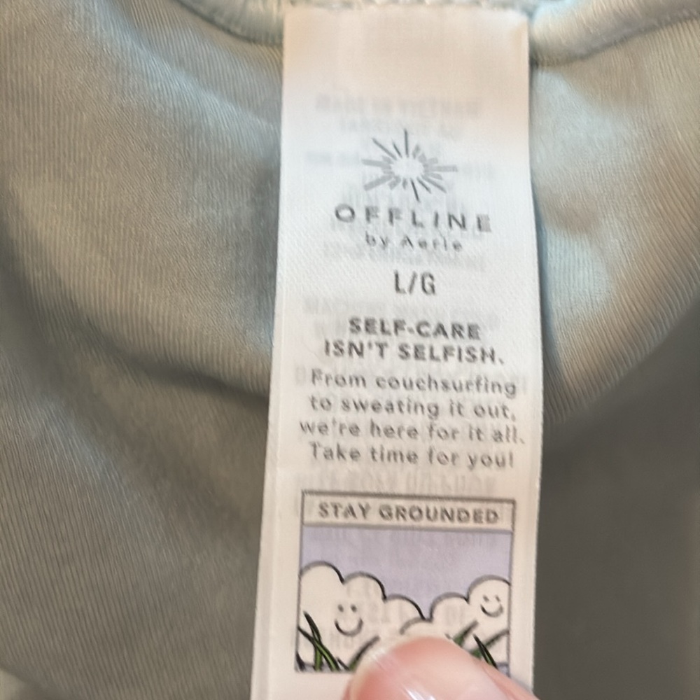 NWT Offline Aerie Real Me Ruched Athletic Top - Picture 10 of 11